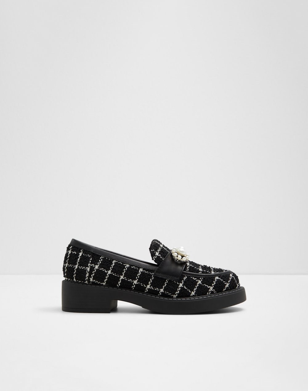 Aldo mokasinke DINARA TEX TWEED - crna