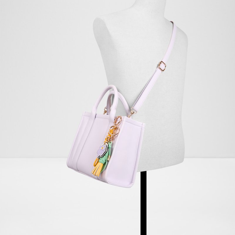 Aldo artist series satchel torbica s dodatnom torbicom DINASAMI04 SYN SMOOTH - ljubičasta