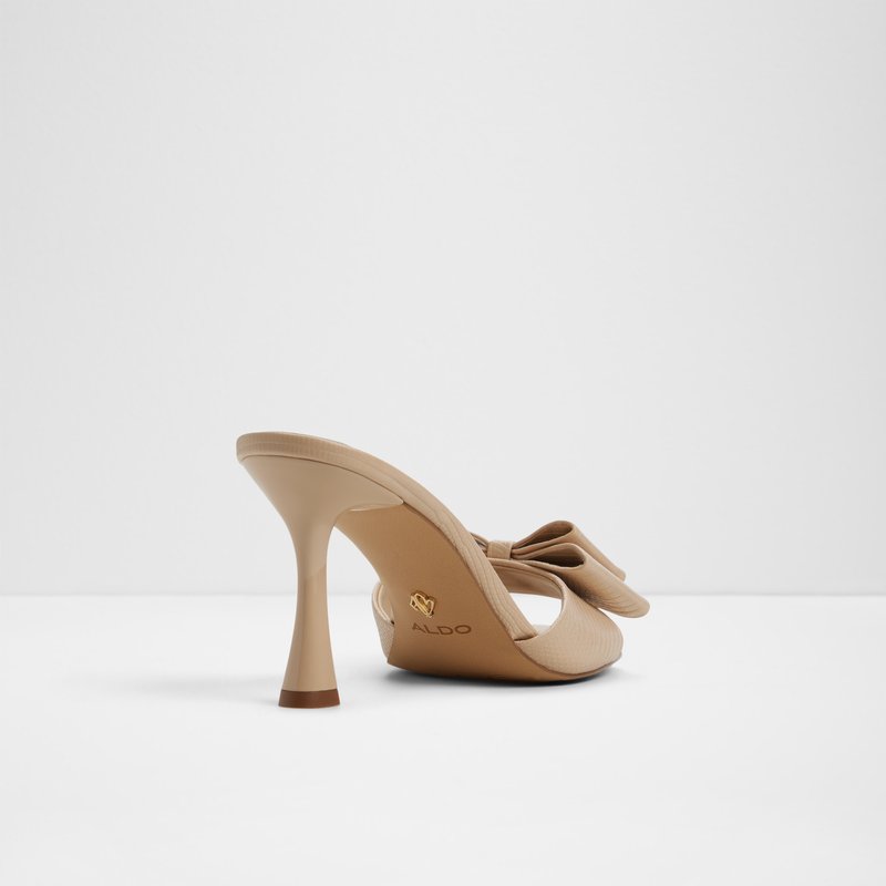 Aldo natikače na petu DISTINGUISHED SYN EMB LIZARD - bež 6