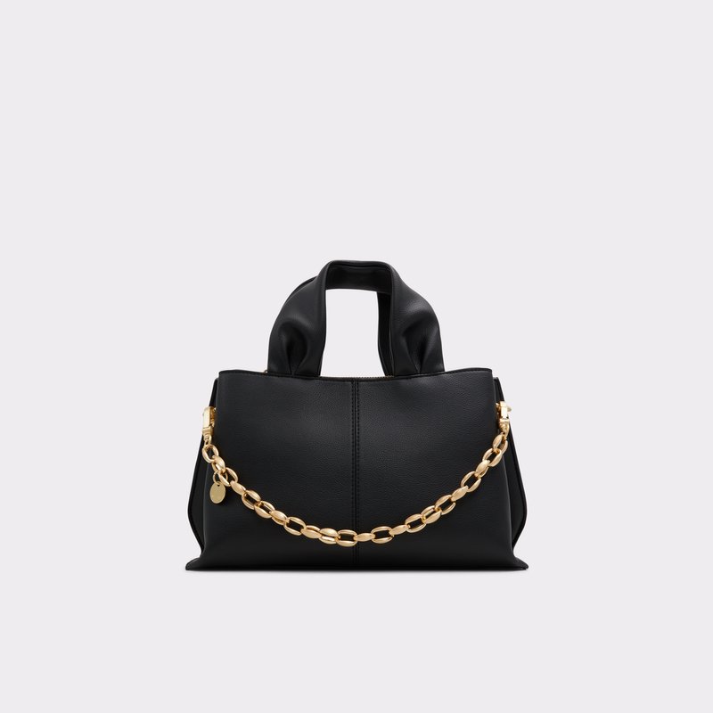 Aldo satchel torbica za nošenje u ruci ili na ramenu DIVINITY SYN MIX MAT - crna 1