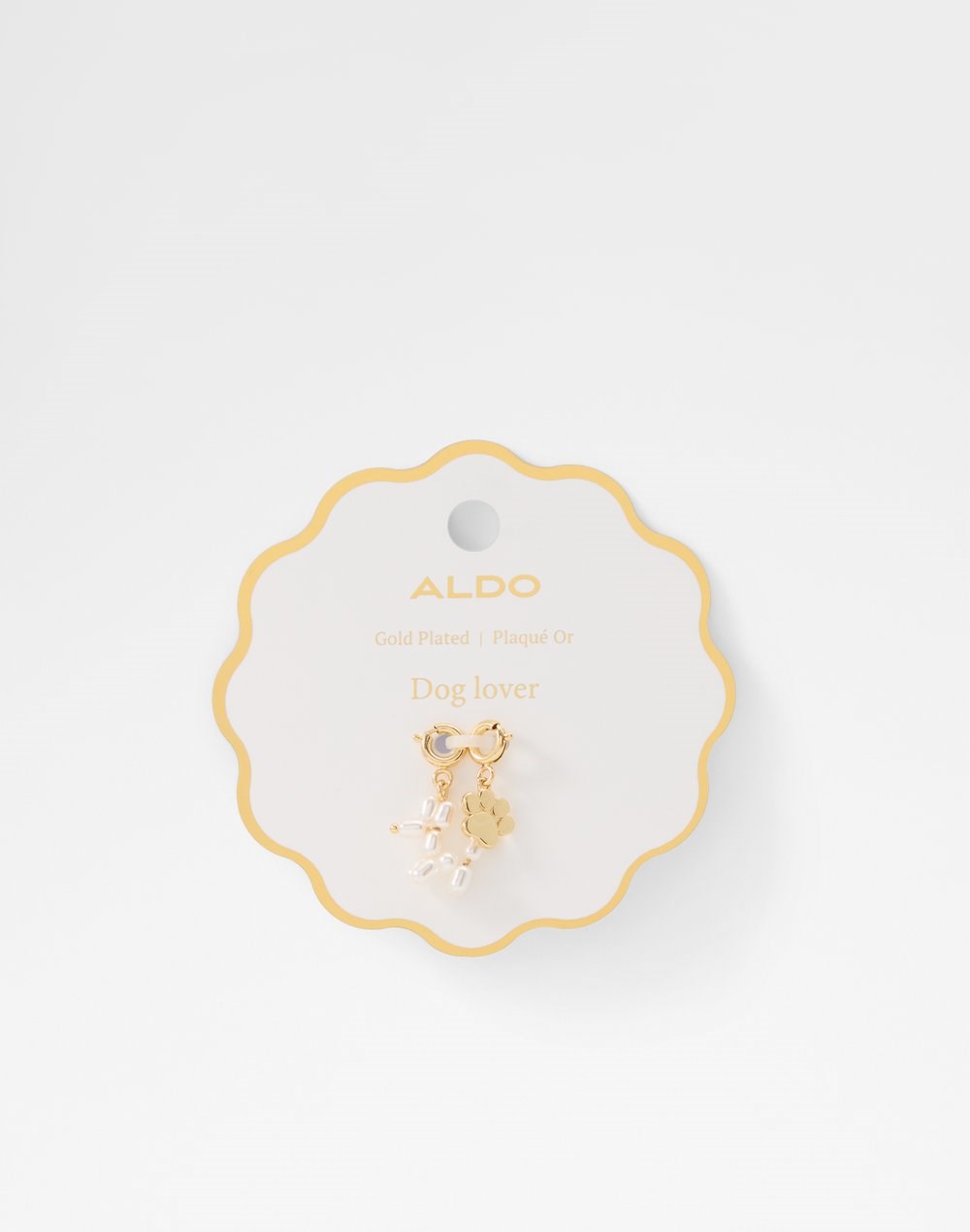 Aldo ženski privjesak DOGLOVER - bijela