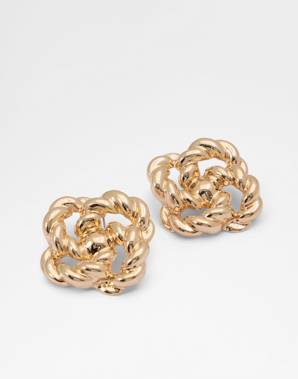 Aldo naušnice DOUBLEKNOT - zlatna