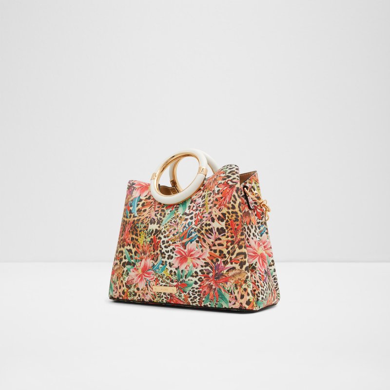 Aldo satchel torbica za nošenje u ruci ili na ramenu DOVIE SYN MIX MAT - multicolor 4