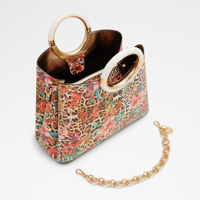 Aldo satchel torbica za nošenje u ruci ili na ramenu DOVIE SYN MIX MAT - multicolor 2