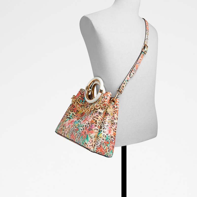 Aldo satchel torbica za nošenje u ruci ili na ramenu DOVIE SYN MIX MAT - multicolor 3