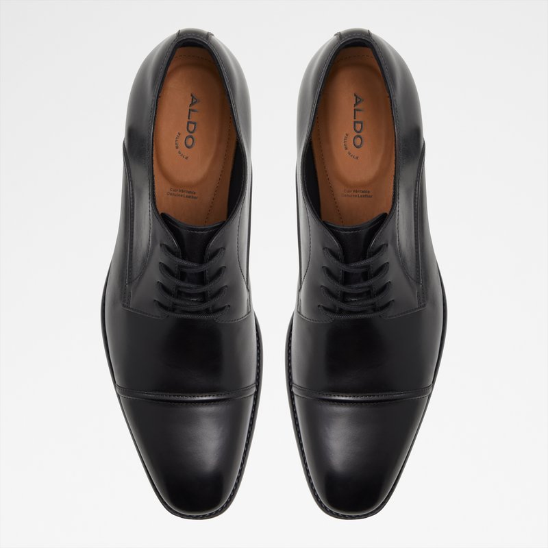 Aldo svečane derby cipele DRAYSON LEA SMOOTH - crna 6