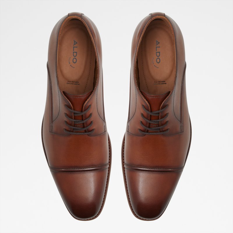 Aldo svečane derby cipele DRAYSON LEA SMOOTH - smeđa 5