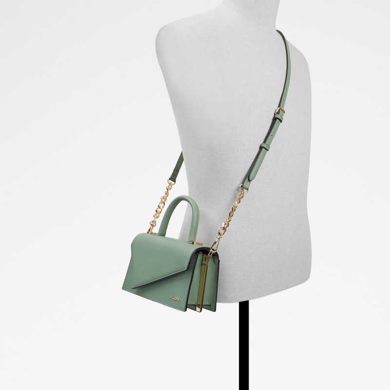 Aldo torbica za nošenje u ruci DRIENIA SYN MIX MAT - zelena 3