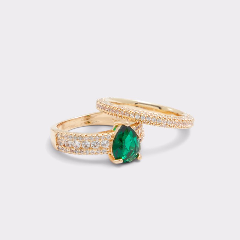 Aldo prsten DRIRARI - zelena 1