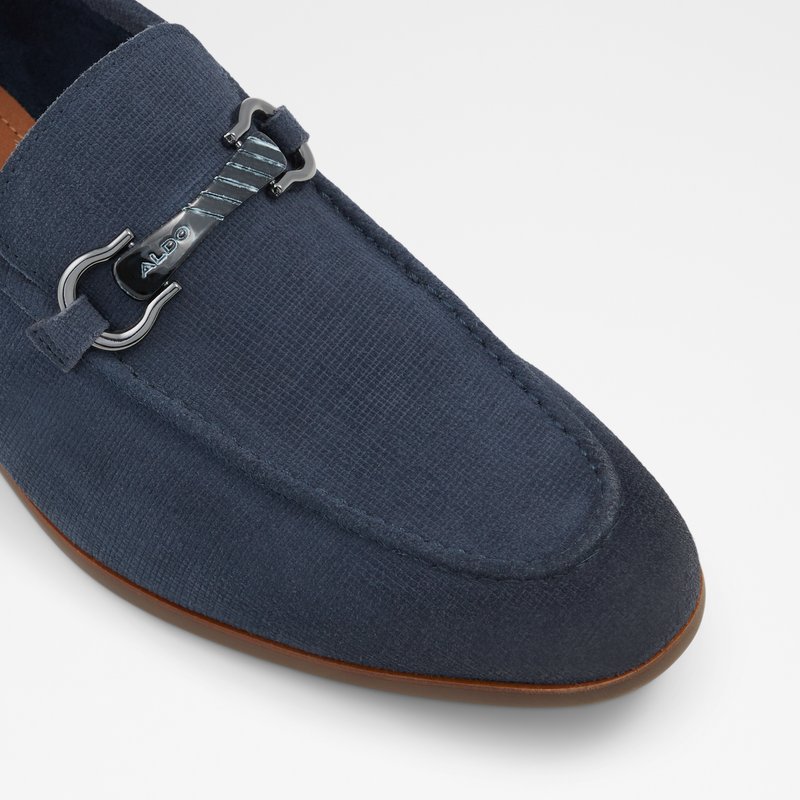 Aldo mokasine DUCFLEX LEA SUEDE - plava 4