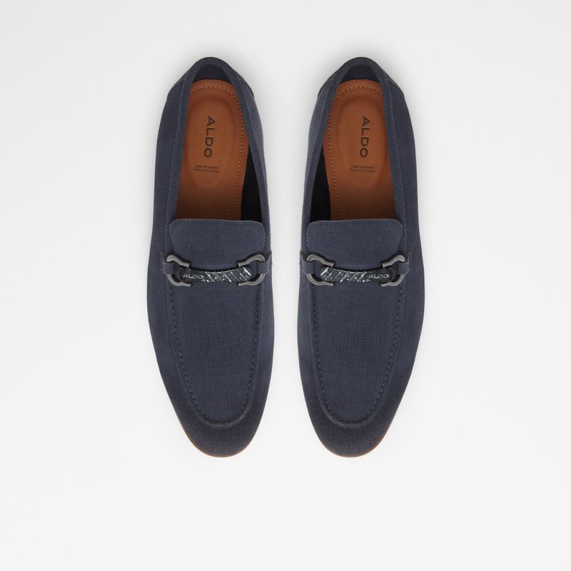 Aldo mokasine DUCFLEX LEA SUEDE - plava 5