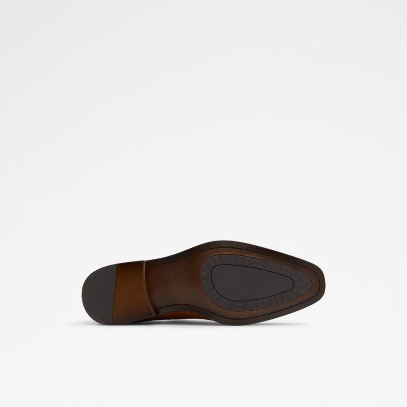 Aldo oxford cipele DUNSTAN LEA SMOOTH - smeđa 6