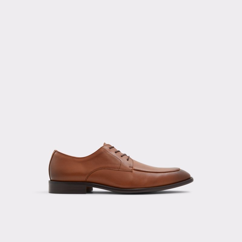 Aldo oxford cipele DUNSTAN LEA SMOOTH - smeđa 1