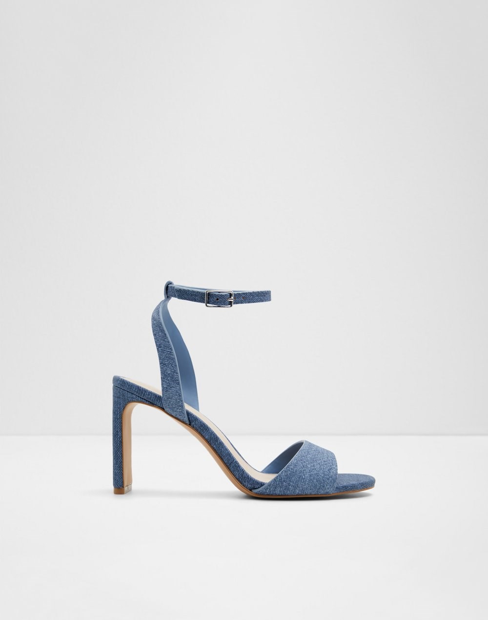 Aldo sandale na visoku petu DYANNE SYN DENIM - plava