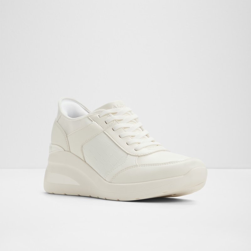 Aldo ženske tenisice EASYINWEDGE SYN SMOOTH - bijela 3