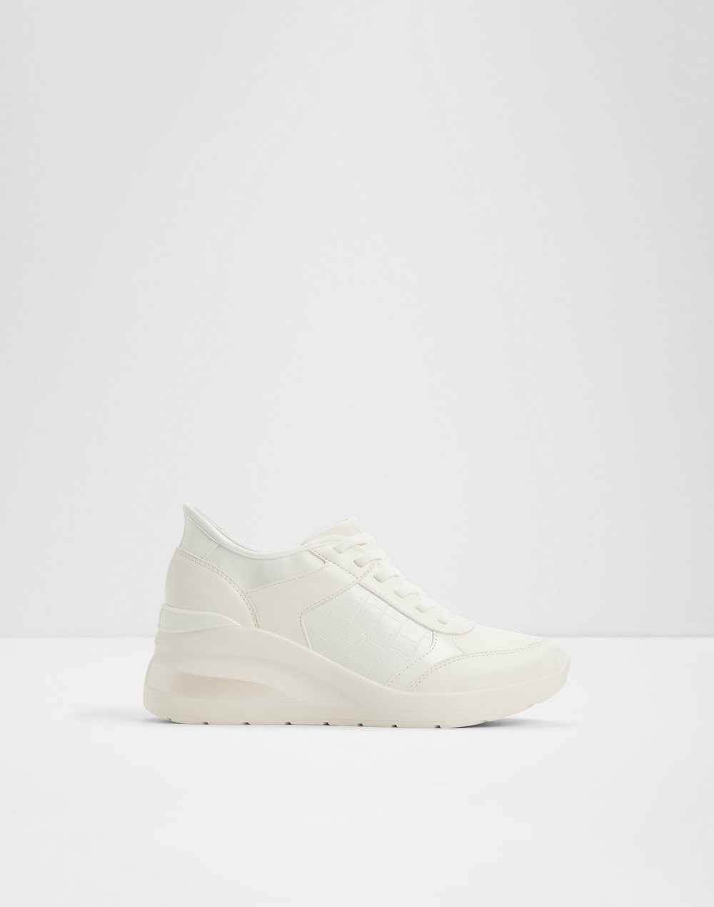 Aldo ženske tenisice EASYINWEDGE SYN SMOOTH - bijela
