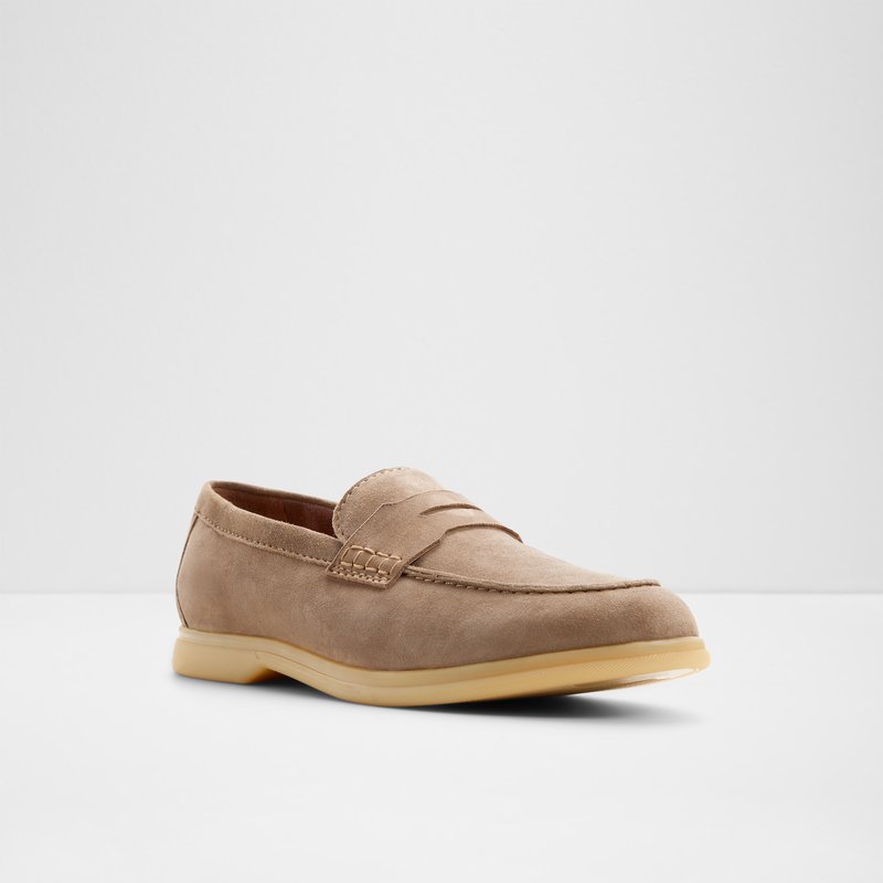 Aldo muške kožne mokasinke ECKO LEA SUEDE - bež 3