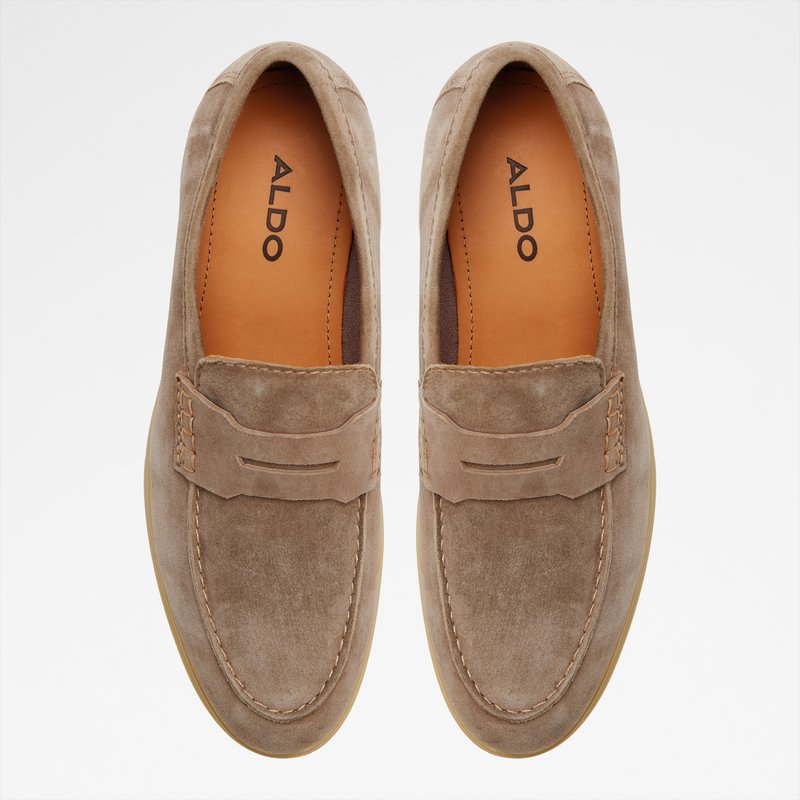Aldo muške kožne mokasinke ECKO LEA SUEDE - bež 5