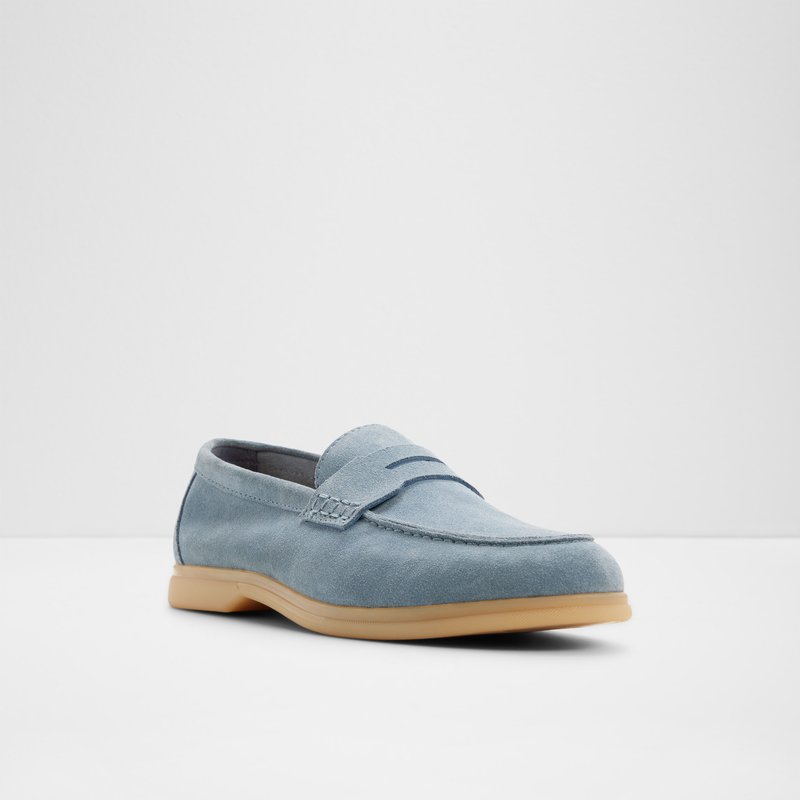 Aldo muške kožne mokasinke ECKO LEA SUEDE - plava 3