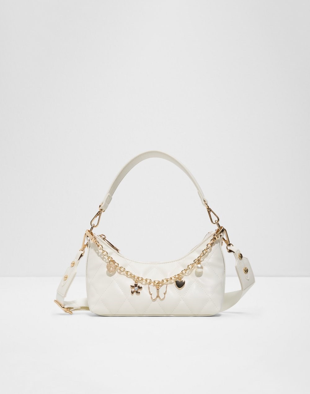 Aldo torbica za nošenje u ruci ili na ramenu ELAYA SYN MIX MAT - bež