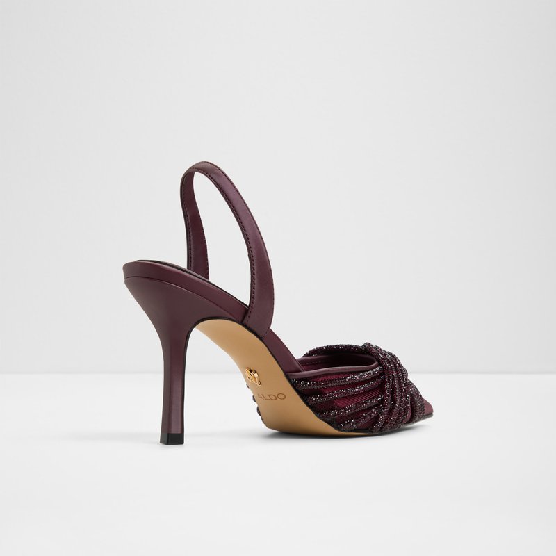 Aldo cipele na srednje visoku petu ELEGAMESH TEX MESH - crvena 2