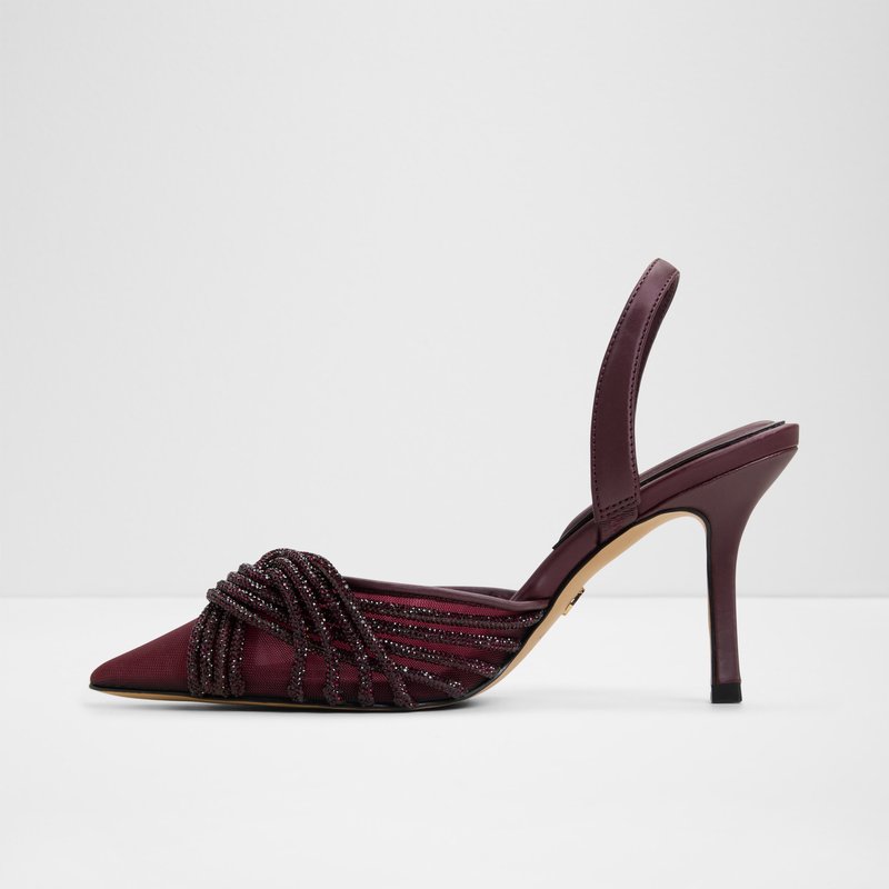 Aldo cipele na srednje visoku petu ELEGAMESH TEX MESH - crvena 4