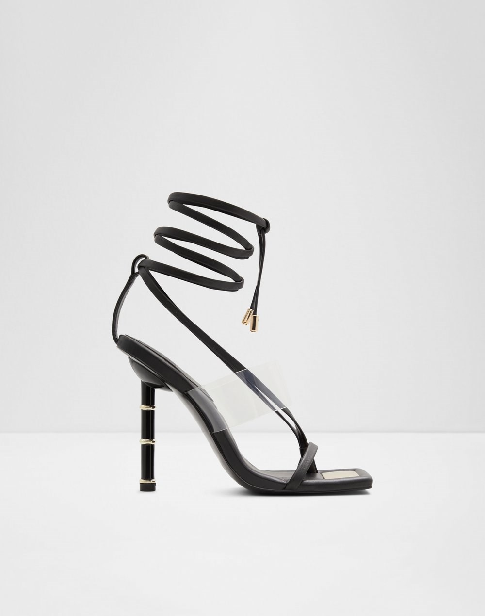 Aldo sandale na visoku petu ELEKTRA SYN SMOOTH -