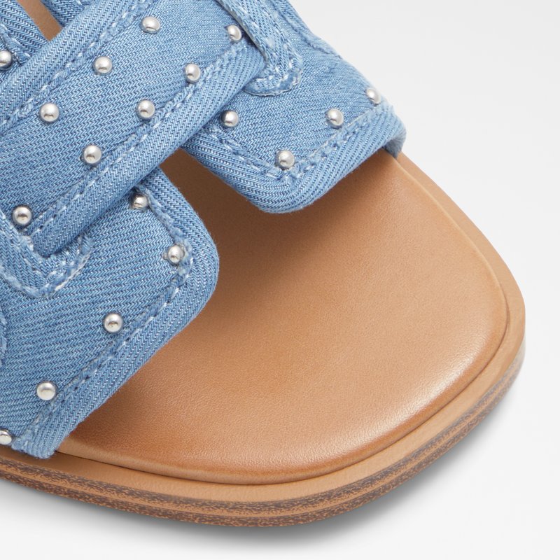 Aldo natikače ELENAA TEX MIX MAT - plava 4