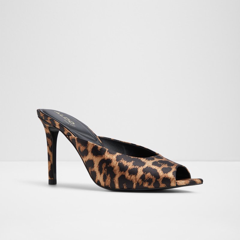 Aldo natikače na srednje visoku petu ELENARA TEX SATIN - multicolor 3