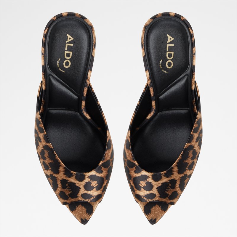 Aldo natikače na srednje visoku petu ELENARA TEX SATIN - multicolor 5
