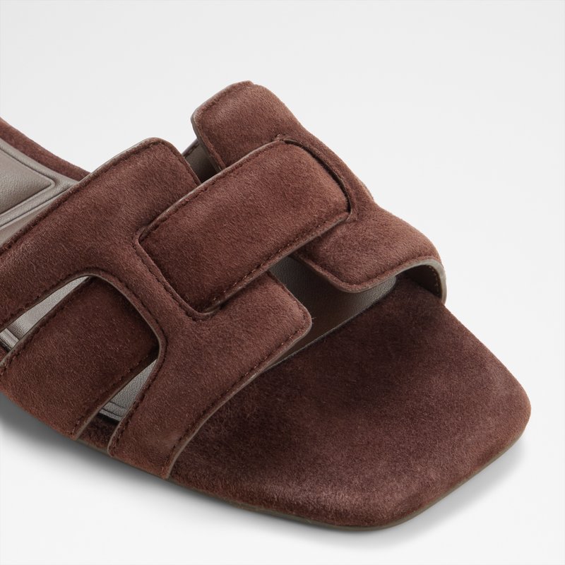 Aldo ženske natikače ELENARIA LEA SUEDE - smeđa 5