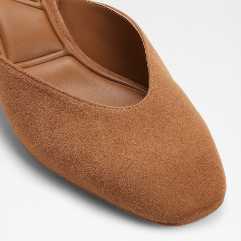 Aldo cipele na srednje visoku petu ELIANIE LEA SUEDE - smeđa 5