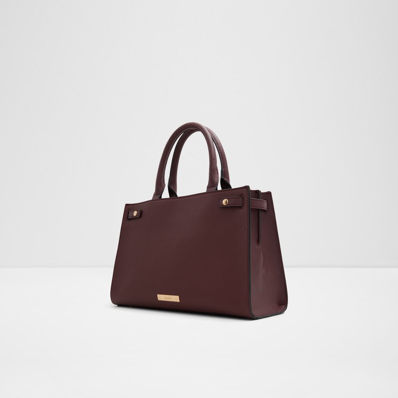 Aldo satchel torba za nošenje u ruci ili na ramenu ELIZABELLE SYN MIX MAT - crvena 4