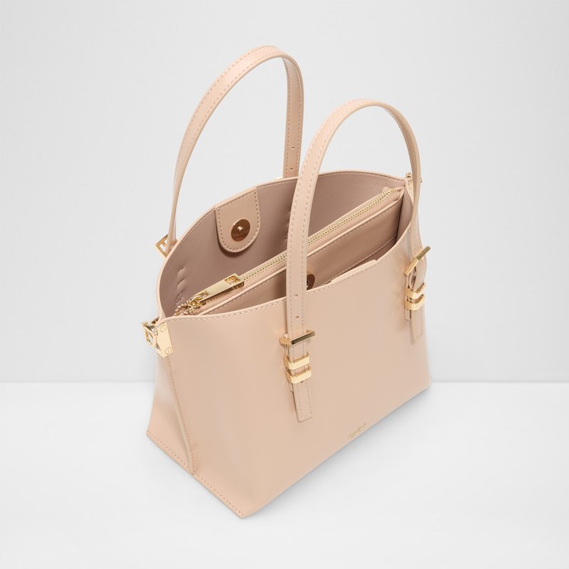 Aldo satchel torbica za nošenje na ramenu ELONORIA SYN MIX MAT - bež 4