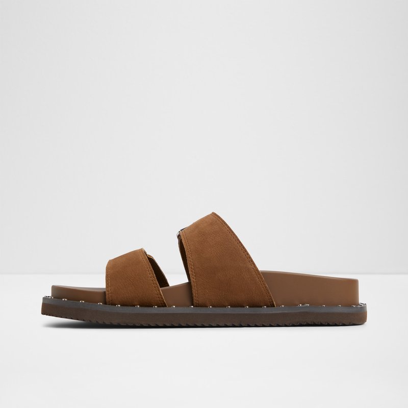 Aldo ravne natikače ELYNA LEA NUBUCK - smeđa 3