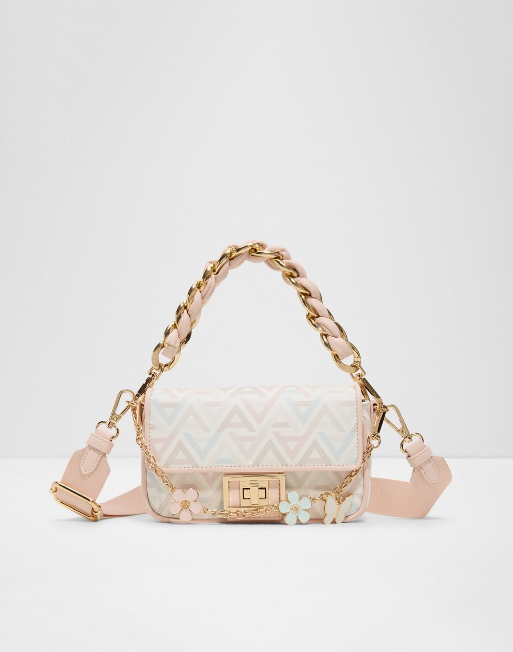 Aldo torbica za nošenje u ruci ili na ramenu EMILEA SYN MIX MAT - multicolor