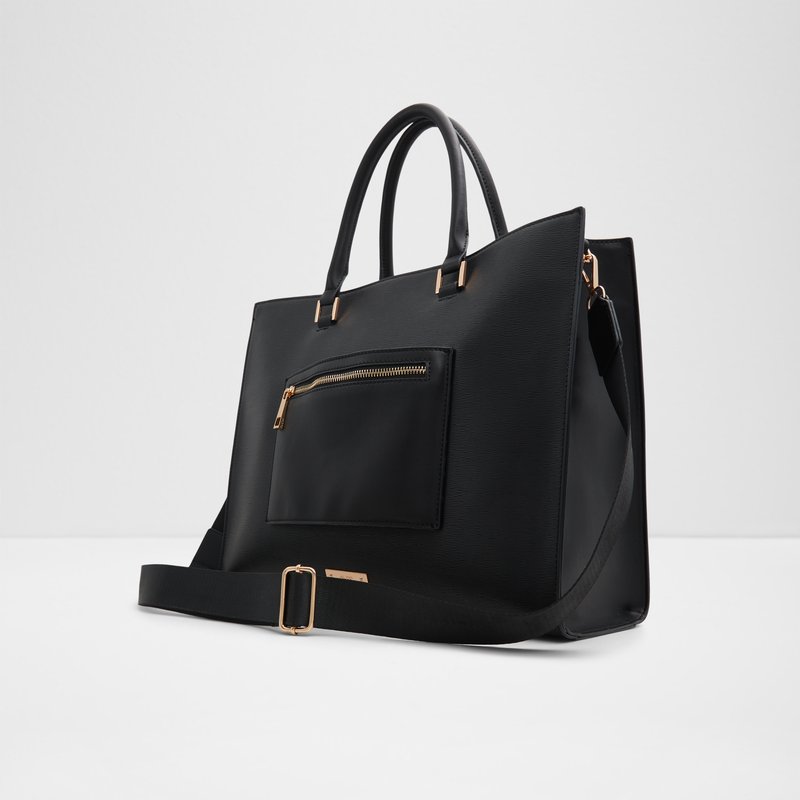 Aldo velika satchel torba EMYLIA SYN MIX MAT - crna 5