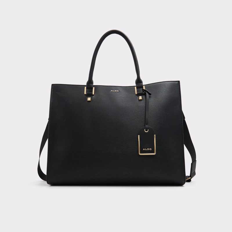 Aldo velika satchel torba EMYLIA SYN MIX MAT - crna 1