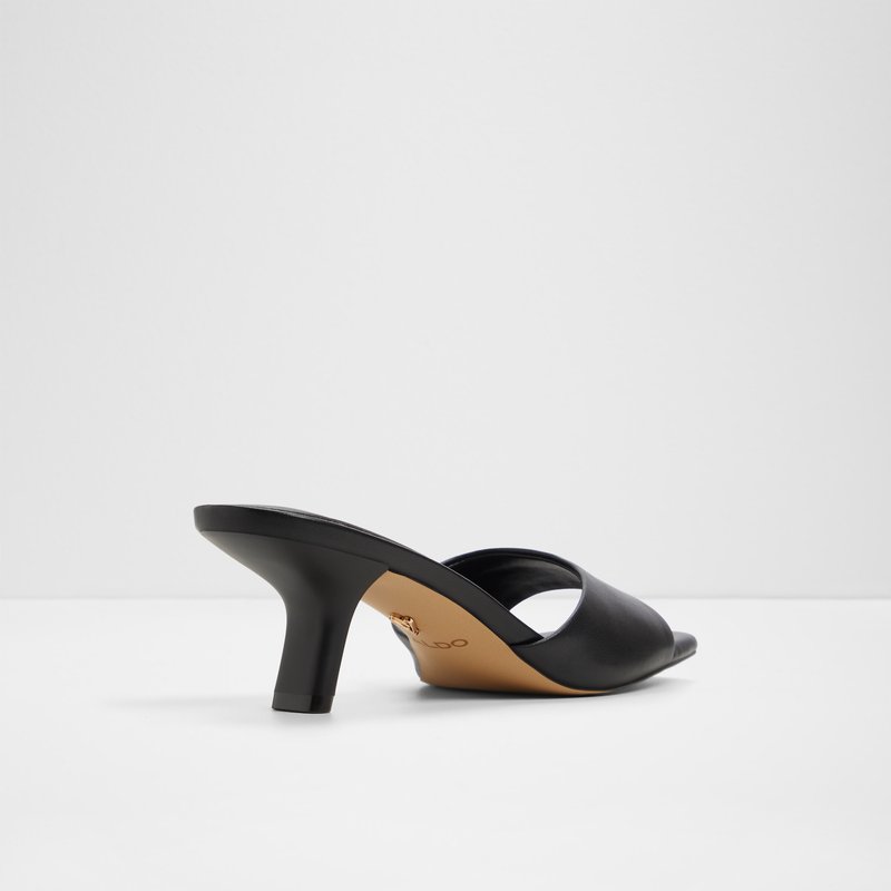 Aldo natikače na srednje visoku petu ENCHANTING SYN SMOOTH - crna 2