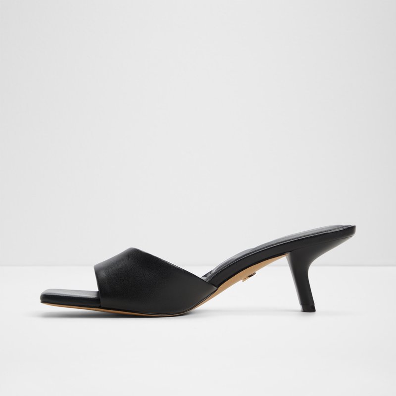 Aldo natikače na srednje visoku petu ENCHANTING SYN SMOOTH - crna 3