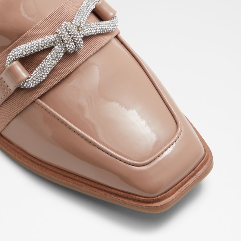 Aldo mokasine ENCORE SYN SHINY - bež 5