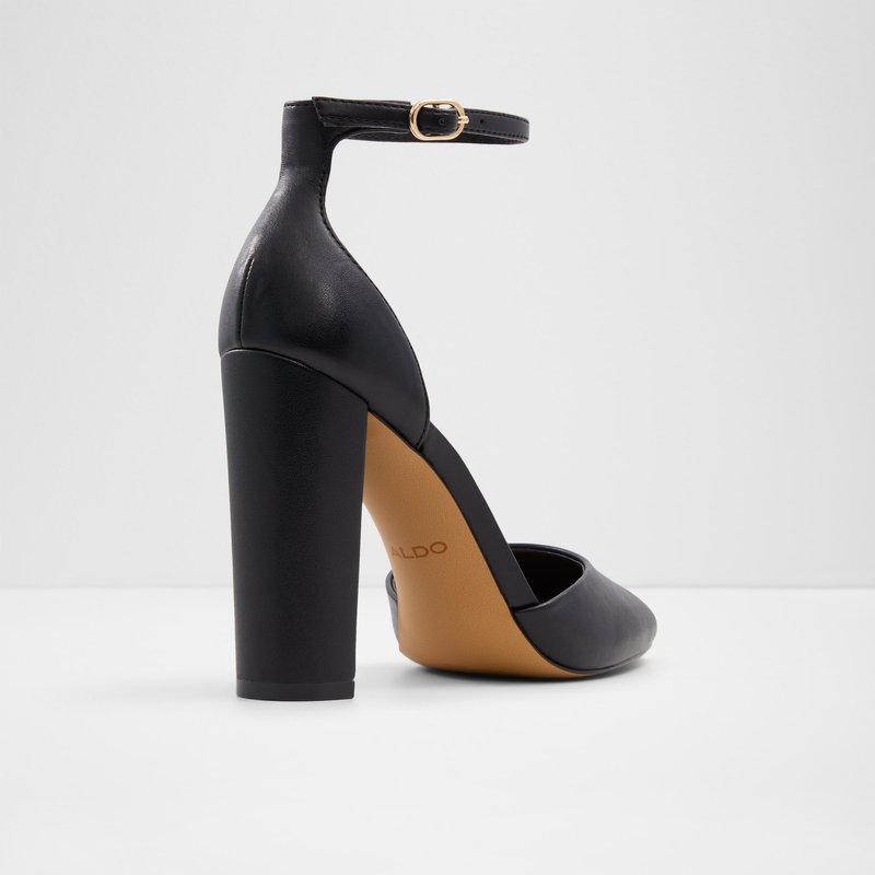 Aldo cipele ne visoku petu EOWELAGAN SYN SMOOTH - crna 4