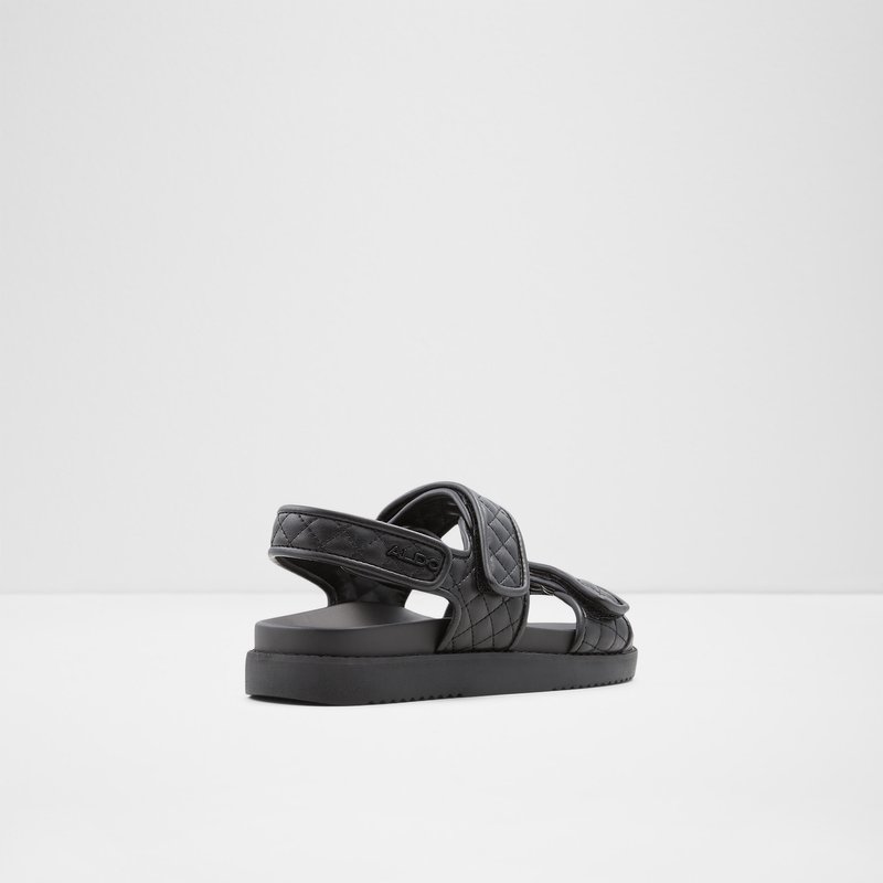 Aldo ravne sandale EOWILIWIA SYN QUILTED - crna 6