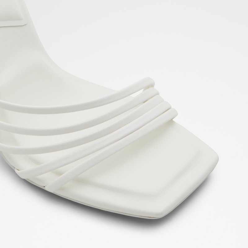 Aldo sandale na petu ESTELA SYN SMOOTH - bijela 4