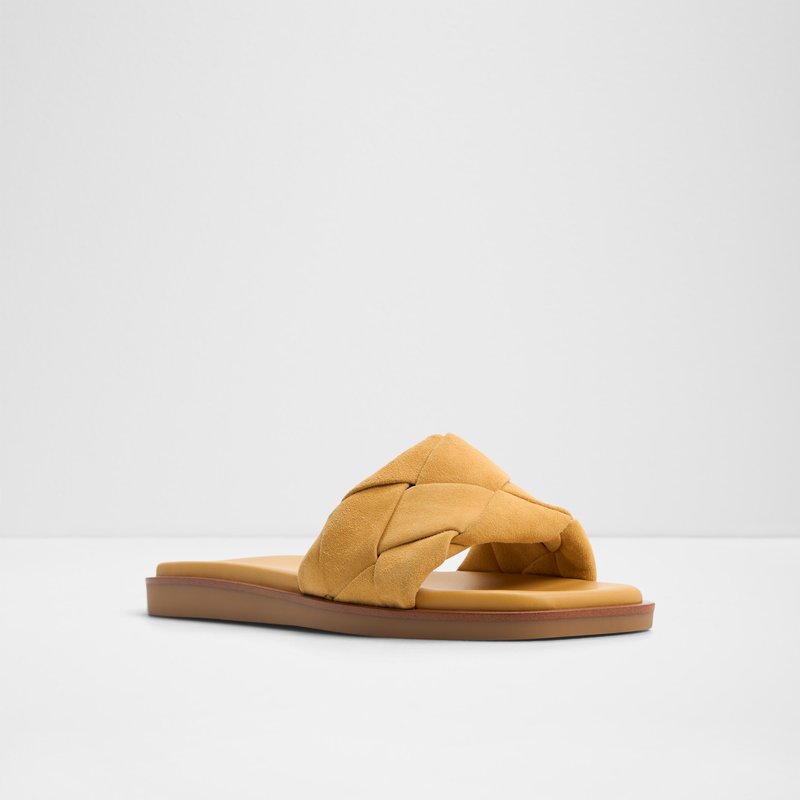 Aldo ravne natikače ESTERELLE LEA SUEDE - žuta 3