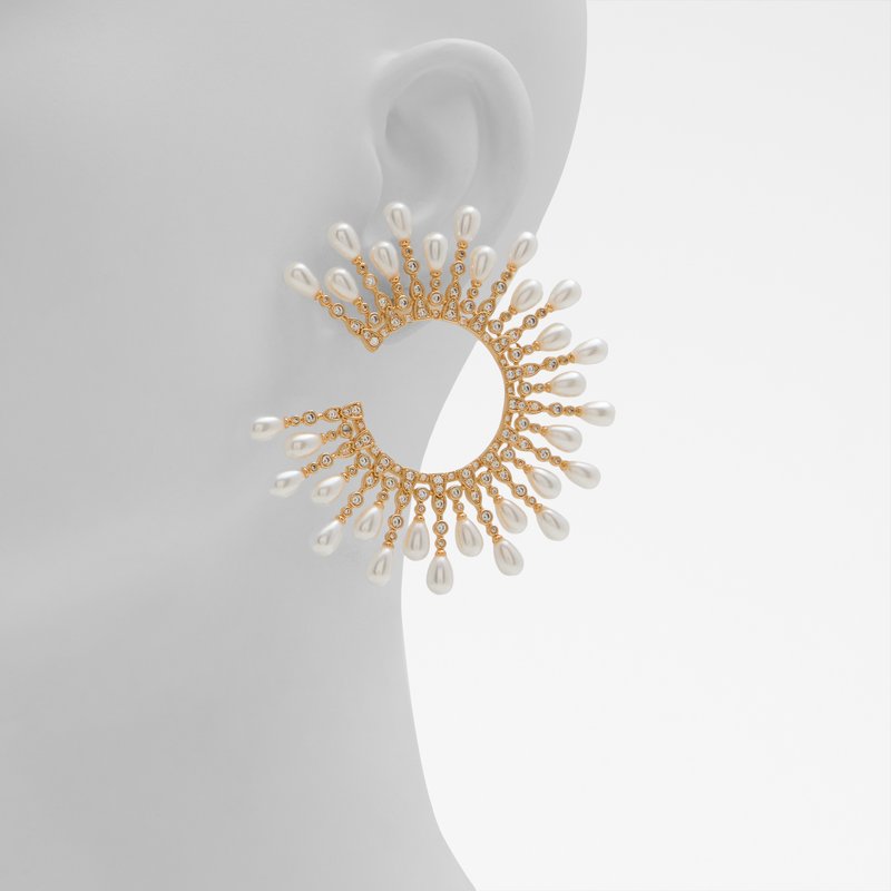 Aldo naušnice EVELUNE - bijela 2