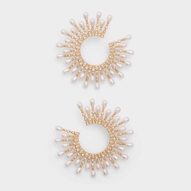 Aldo naušnice EVELUNE - bijela 1