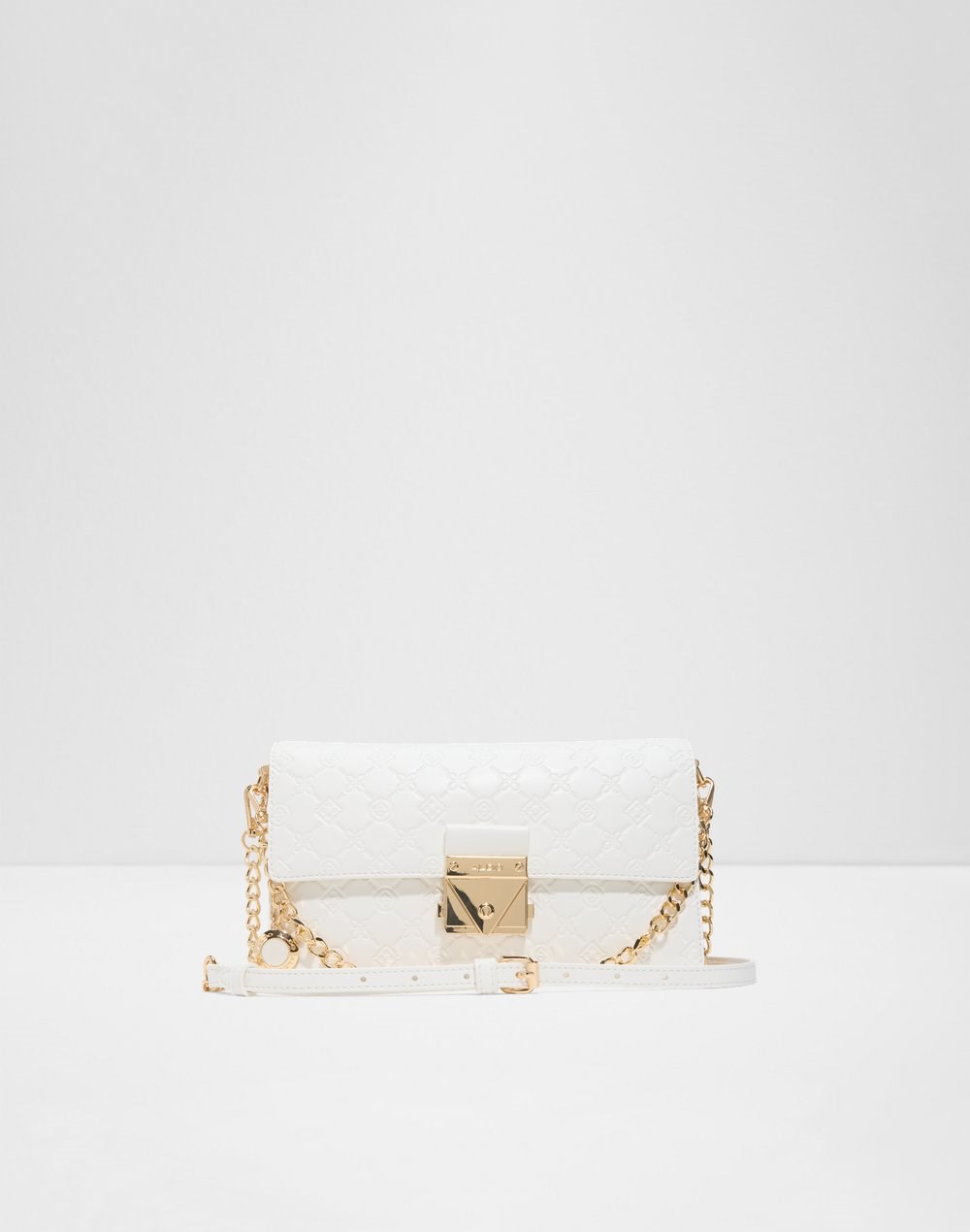 Aldo torbica za nošenje na ramenu EVENGELIA SYN MIX MAT - bijela