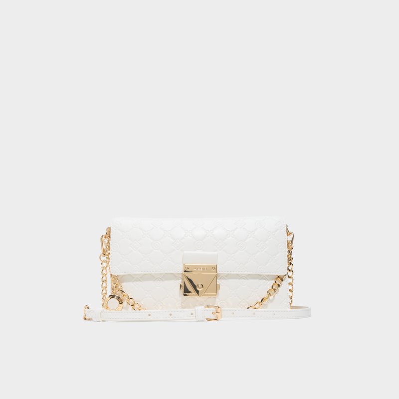 Aldo torbica za nošenje na ramenu EVENGELIA SYN MIX MAT - bijela 1