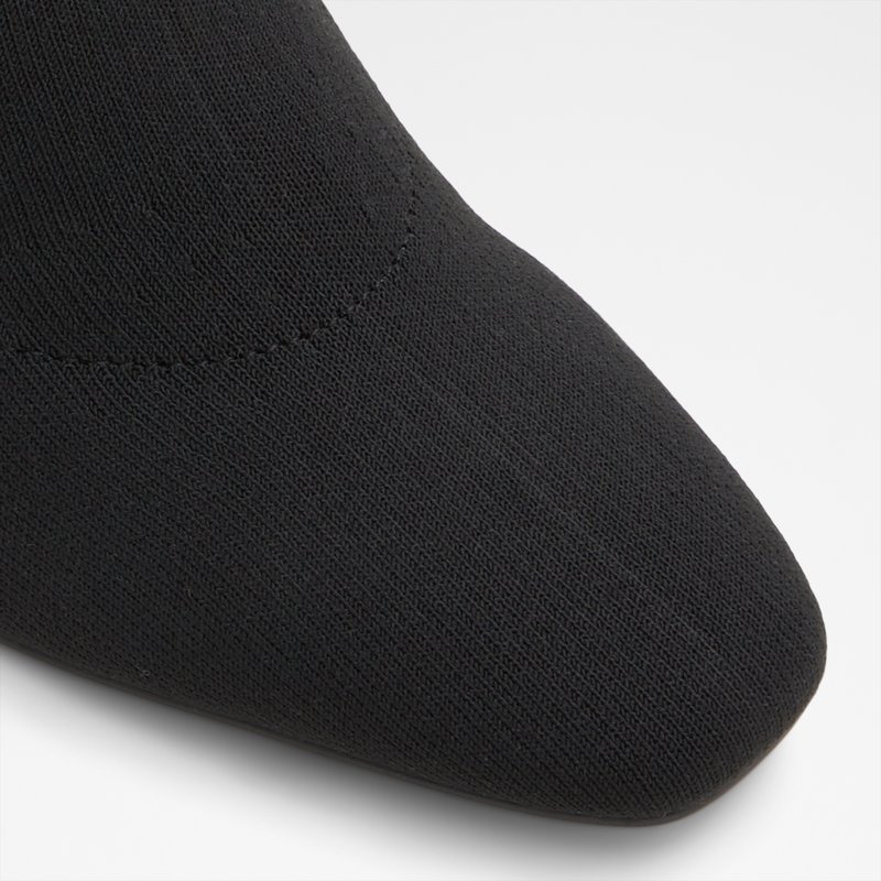 Aldo gležnjače na visoku petu FAELORA TEX KNIT - crna 6